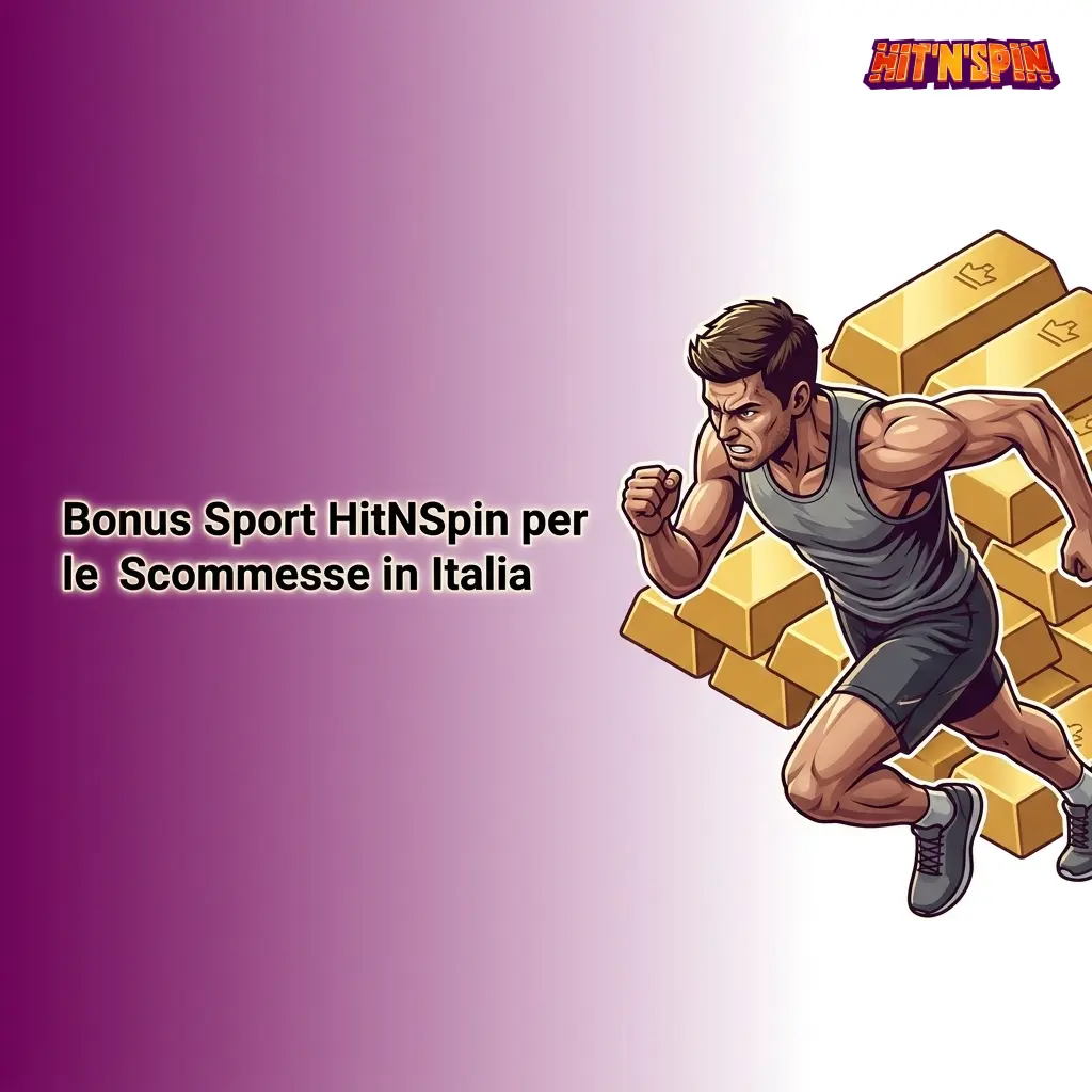 Bonus sport HitNSpin per scommesse su calcio, tennis, basket ed esport in Italia, con offerte pre-partita e live
