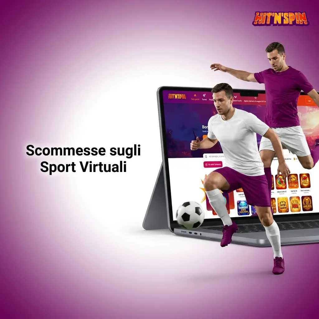 Scommesse sugli sport virtuali su HitNSpin: calcio, corse di cavalli, cani e ciclismo simulati 24 ore su 24