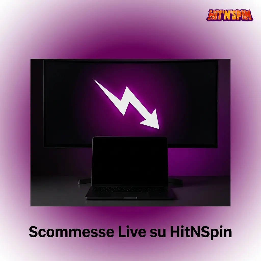 Scommesse live HitNSpin su calcio, tennis, basket e eSports con quote aggiornate e funzione cash out