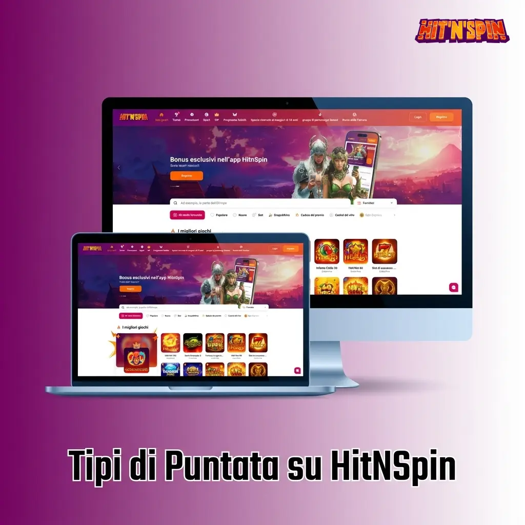 Tipi di puntata su HitNSpin: singola, multipla e sistema per diverse strategie di scommessa sportiva
